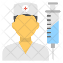 پیش‌نمایش فایل male-nurse-3 از پک مجموعه آیکن تخت پزشکی و سلامت – شماره ۲