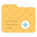پیش‌نمایش فایل medical-folder-50 از پک مجموعه آیکن تخت پزشکی و سلامت – شماره ۲