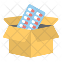 پیش‌نمایش فایل medicine-delivery-box-1 از پک مجموعه آیکن تخت پزشکی و سلامت – شماره ۲