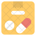 پیش‌نمایش فایل medicine-delivery-box از پک مجموعه آیکن تخت پزشکی و سلامت – شماره ۲