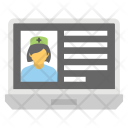 پیش‌نمایش فایل online-doctor-5 از پک مجموعه آیکن تخت پزشکی و سلامت – شماره ۲