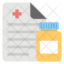 پیش‌نمایش فایل prescription-167 از پک مجموعه آیکن تخت پزشکی و سلامت – شماره ۲