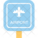 پیش‌نمایش فایل airport-signboard از پک مجموعه آیکن تخت سفر و تعطیلات – شماره ۱