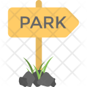 پیش‌نمایش فایل park-signpost از پک مجموعه آیکن تخت سفر و تعطیلات – شماره ۱