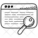 پیش‌نمایش فایل keyword-research-24 از پک مجموعه آیکن دودل میزبانی وب