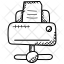 پیش‌نمایش فایل network-printing-4 از پک مجموعه آیکن دودل میزبانی وب