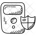 پیش‌نمایش فایل network-security-37 از پک مجموعه آیکن دودل میزبانی وب