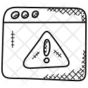 پیش‌نمایش فایل web-error-2 از پک مجموعه آیکن دودل میزبانی وب