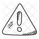 پیش‌نمایش فایل alert-sign-6 از پک Internet Doodle Icons 