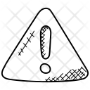 پیش‌نمایش فایل alert-sign-7 از پک Internet Doodle Icons 