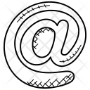 پیش‌نمایش فایل at-sign-12 از پک Internet Doodle Icons 