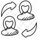 پیش‌نمایش فایل interconnected-user از پک Internet Doodle Icons 