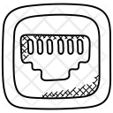 پیش‌نمایش فایل lan-port-2 از پک Internet Doodle Icons 