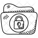پیش‌نمایش فایل secure-data-folder-2 از پک Internet Doodle Icons 