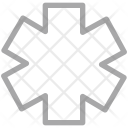 پیش‌نمایش فایل star-of-life-1 از پک Medical  