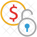 پیش‌نمایش فایل lock-open از پک Finance  
