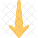 پیش‌نمایش فایل downward-arrow-3 از پک فلش‌ها