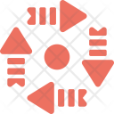 پیش‌نمایش فایل processing-arrows-11 از پک فلش‌ها