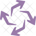 پیش‌نمایش فایل processing-arrows-2 از پک فلش‌ها