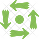پیش‌نمایش فایل processing-arrows-3 از پک فلش‌ها