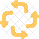 پیش‌نمایش فایل processing-arrows-5 از پک فلش‌ها