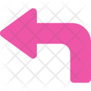 پیش‌نمایش فایل curved-left-arrow-1 از پک فلش‌ها
