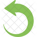 پیش‌نمایش فایل curved-left-arrow-2 از پک فلش‌ها