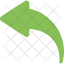 پیش‌نمایش فایل curved-left-arrow از پک فلش‌ها
