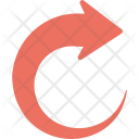 پیش‌نمایش فایل curved-right-arrow-2 از پک فلش‌ها