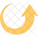 پیش‌نمایش فایل curved-up-arrow-2 از پک فلش‌ها