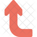 پیش‌نمایش فایل curved-up-arrow-3 از پک فلش‌ها