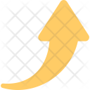 پیش‌نمایش فایل curved-up-arrow از پک فلش‌ها