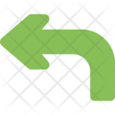 پیش‌نمایش فایل left-turn-arrow از پک فلش‌ها
