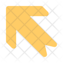 پیش‌نمایش فایل up-left-arrow-11 از پک فلش‌ها