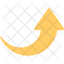 پیش‌نمایش فایل curved-up-arrow-4 از پک فلش‌ها