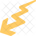 پیش‌نمایش فایل falling-arrow-1 از پک فلش‌ها