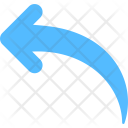 پیش‌نمایش فایل left-turn-arrow-2 از پک فلش‌ها