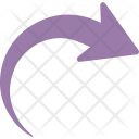 پیش‌نمایش فایل right-turn-arrow-3 از پک فلش‌ها