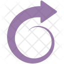 پیش‌نمایش فایل right-turn-arrow-4 از پک فلش‌ها