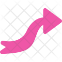 پیش‌نمایش فایل curved-right-arrow-3 از پک فلش‌ها