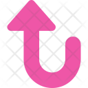 پیش‌نمایش فایل curved-up-arrow-9 از پک فلش‌ها