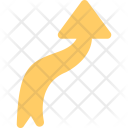 پیش‌نمایش فایل right-arrow-curving-up-3 از پک فلش‌ها