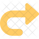 پیش‌نمایش فایل right-turn-arrow-5 از پک فلش‌ها