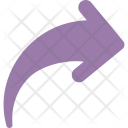 پیش‌نمایش فایل right-turn-arrow-8 از پک فلش‌ها