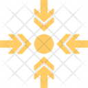 پیش‌نمایش فایل pointing-center-arrows-9 از پک فلش‌ها