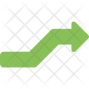 پیش‌نمایش فایل curved-right-arrow-5 از پک فلش‌ها