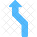 پیش‌نمایش فایل curved-up-arrow-11 از پک فلش‌ها