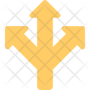 پیش‌نمایش فایل three-way-arrow-1 از پک فلش‌ها