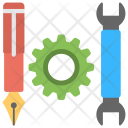 پیش‌نمایش فایل design-skill-symbol از پک هنر و طراحی