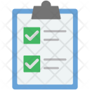 پیش‌نمایش فایل checklist-898 از پک مجموعه آیکن وب عمومی